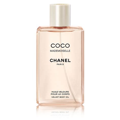 chanel velvet body oil.